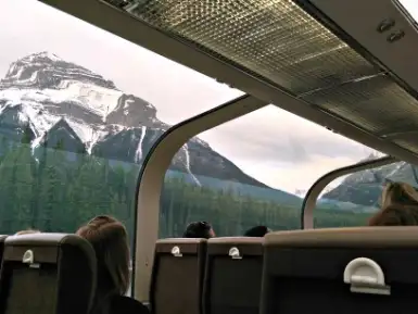 Rocky Mountaineer Canmore Moutain