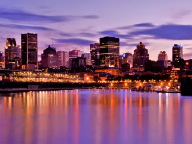 Canada, Montreal, Sunset