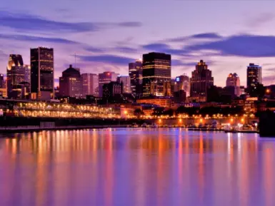 Canada, Montreal, Sunset