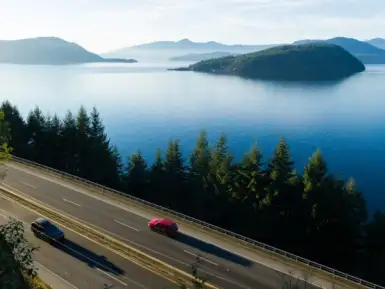 Highway 99 in summer