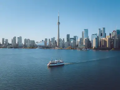 A view of the Toronto skyline
