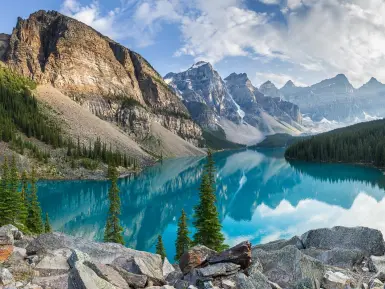 Moraine Lake in Banff National Park