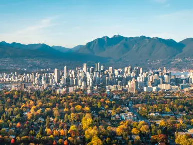 Autumn foliage in Vancouver